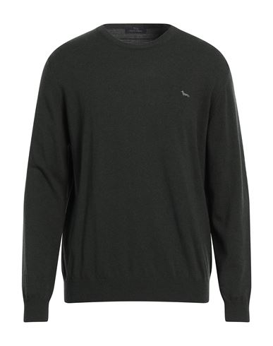 Harmont & Blaine Man Sweater Dark Green Size Xxl Polyamide, Wool, Viscose, Cashmere