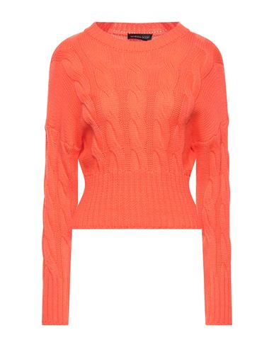 Vanessa Scott Woman Sweater Orange Size Onesize Acrylic