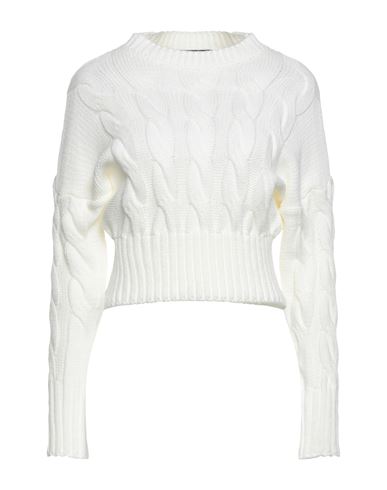 Vanessa Scott Woman Sweater White Size Onesize Acrylic