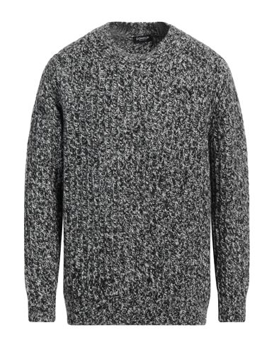 Dondup Man Sweater Black Size 44 Wool, Cashmere, Polyamide