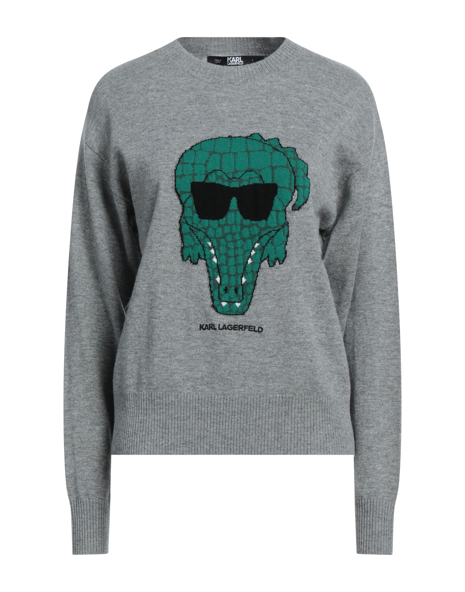 Karl Lagerfeld Sweaters In Grey