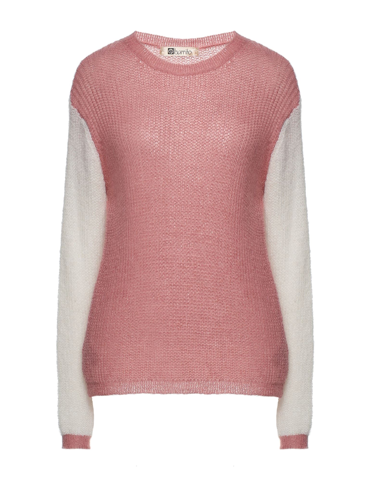 Shop Ebarrito Woman Sweater Pink Size Onesize Acrylic, Polyamide, Wool, Mohair Wool