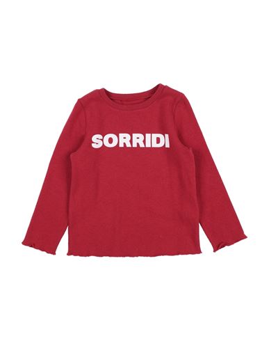 Douuod Babies'  Toddler Girl Sweater Red Size 4 Cotton, Acrylic, Synthetic Fibers, Viscose, Polyester