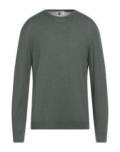 Shop Heritage Man Sweater Green Size 48 Virgin Wool, Silk, Cashmere