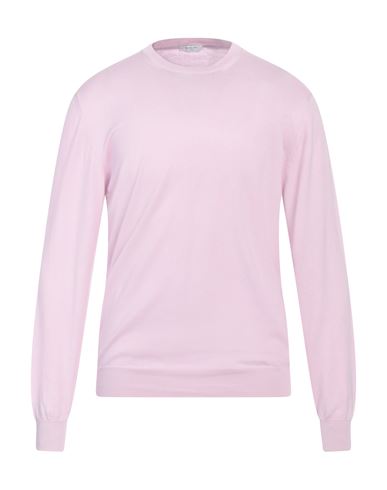 Boglioli Man Sweater Pink Size Xl Cotton In Pink