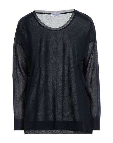 Gran Sasso Woman Sweater Midnight Blue Size 6 Viscose, Polyester