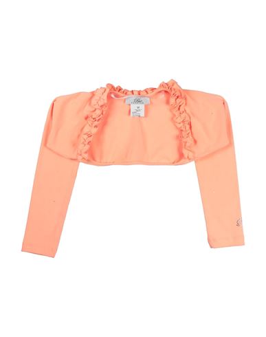 Petit Fashion Babies'  Toddler Girl Wrap Cardigans Salmon Pink Size 6 Cotton, Elastane