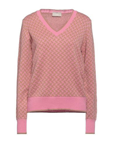 Drumohr Woman Sweater Pink Size L Cashmere