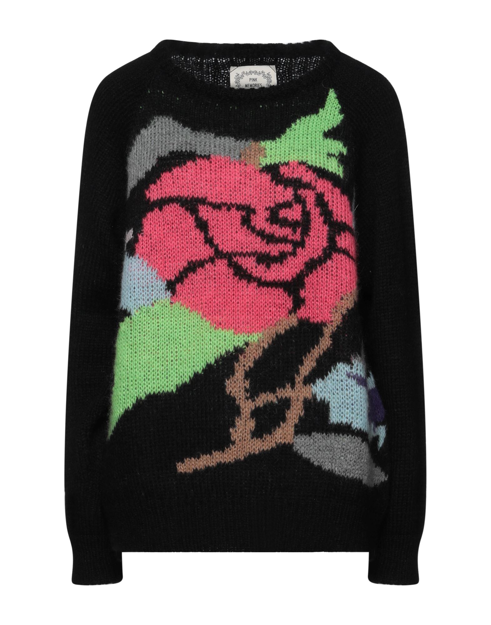 Pink Memories Sweaters In Black