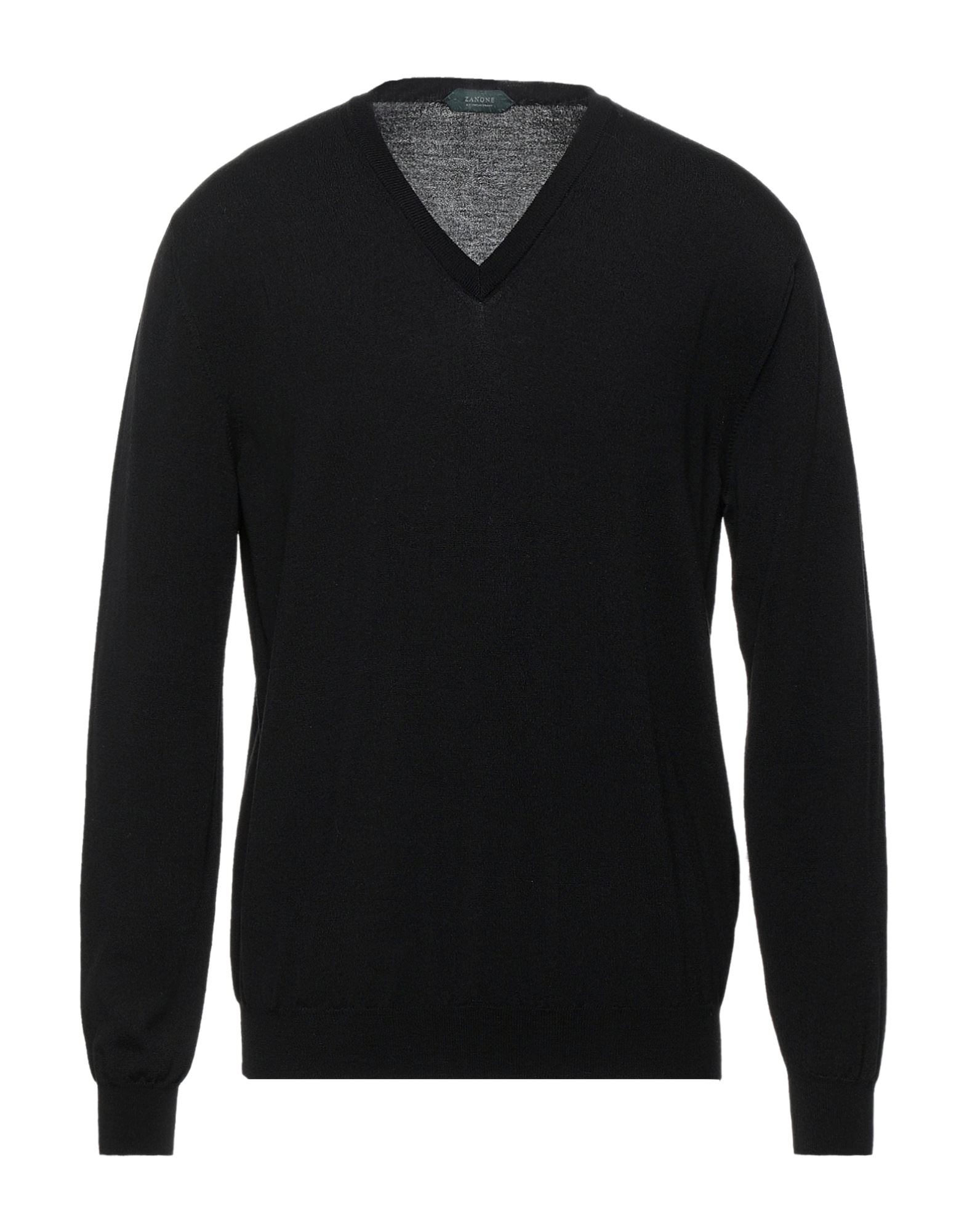Zanone Sweaters In Black