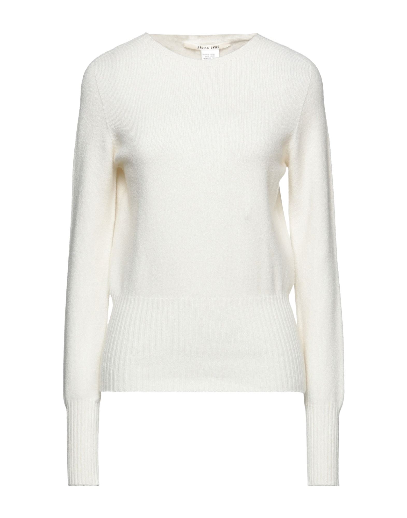 Angela Davis Sweaters In Ivory