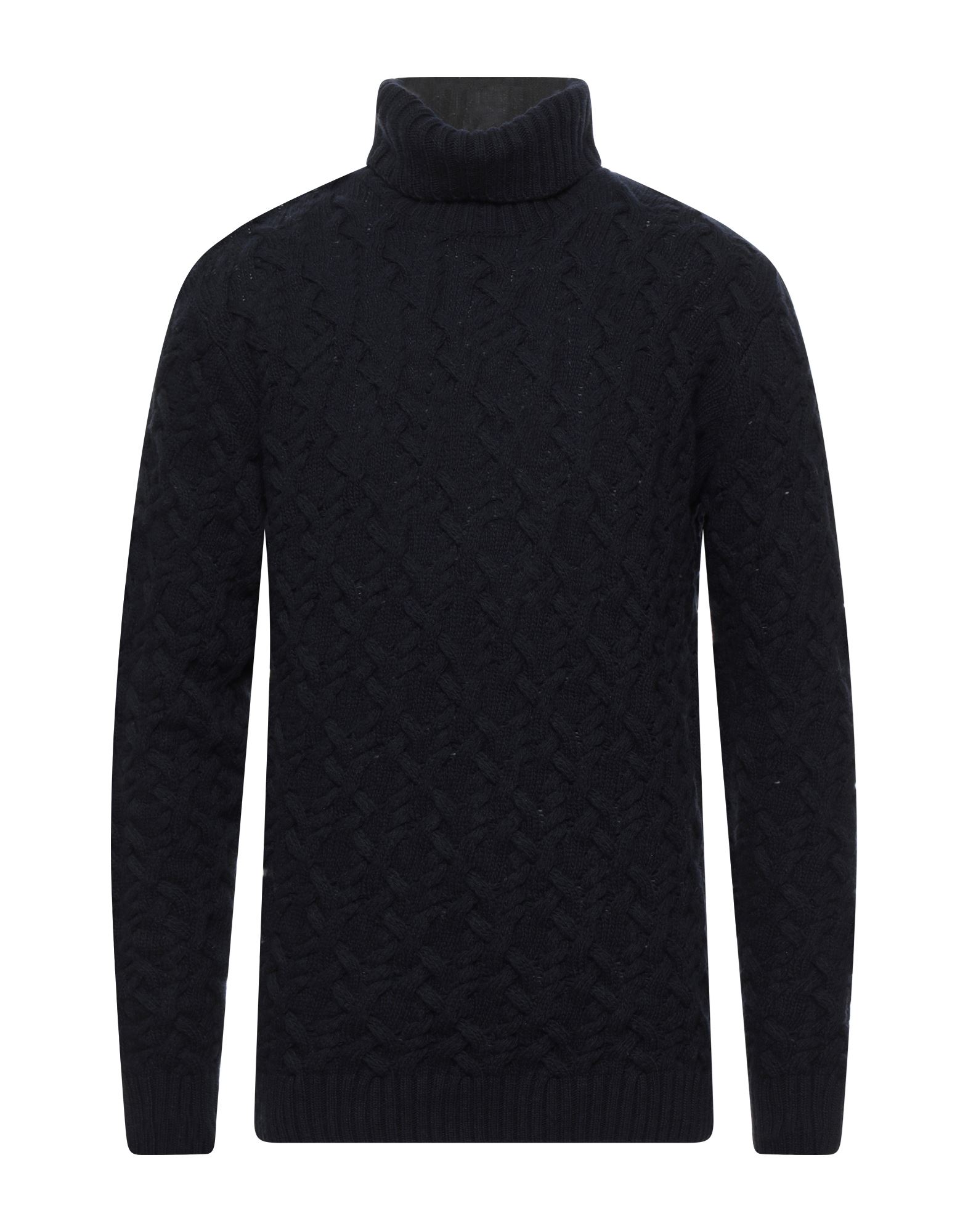 Paolo Pecora Turtlenecks In Dark Blue