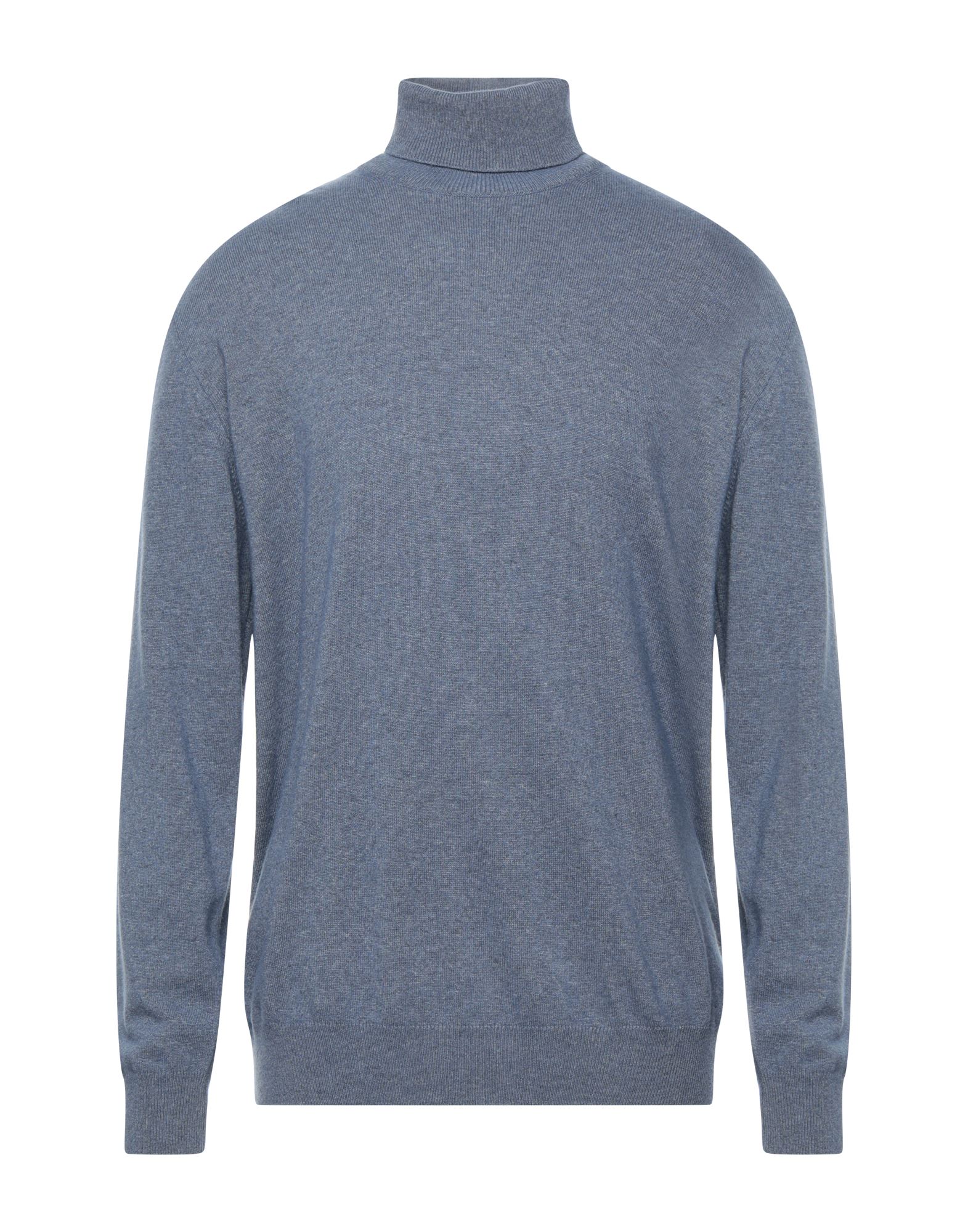 Herman & Sons Turtlenecks In Slate Blue