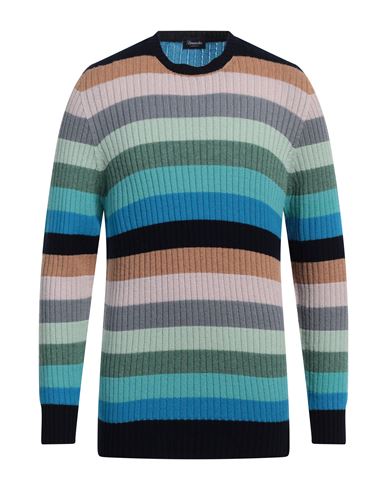 Shop Drumohr Man Sweater Navy Blue Size 46 Cashmere