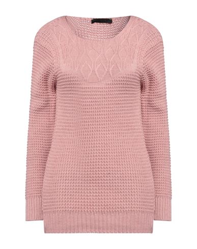 Exte Woman Sweater Pink Size S/m Acrylic, Wool