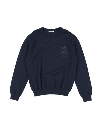 Dolce & Gabbana Babies'  Toddler Boy Sweater Midnight Blue Size 3 Cashmere, Viscose