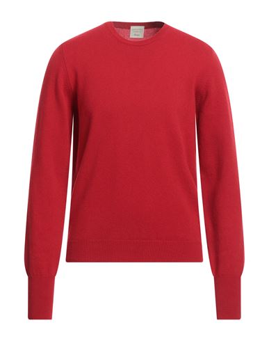 Drumohr Man Sweater Tomato Red Size 44 Cashmere