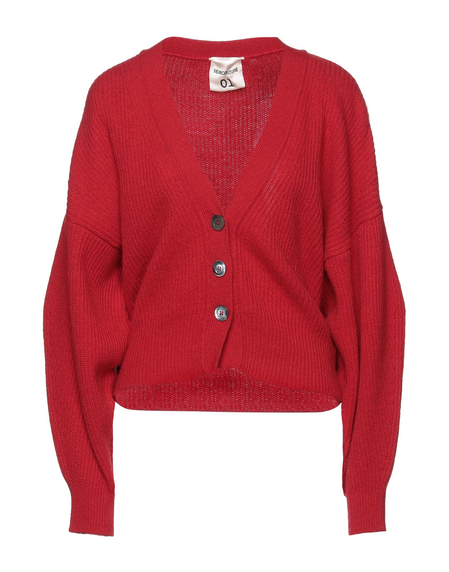 Semicouture Cardigans In Red