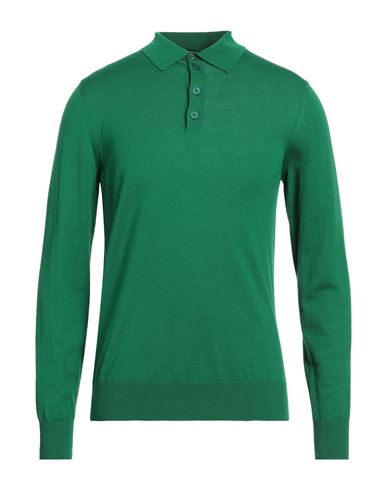 Emporio Armani Man Sweater Emerald Green Size 38 Virgin Wool