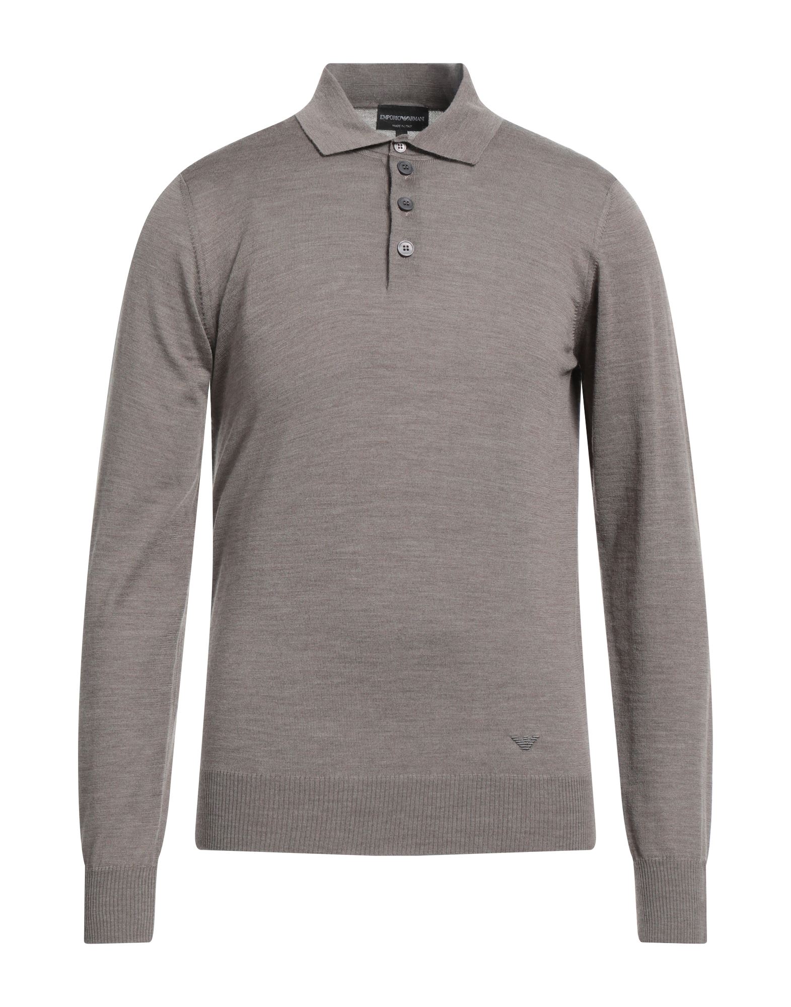 Emporio Armani Sweaters In Grey