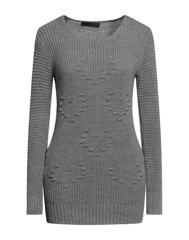 Exte Woman Sweater Grey Size S/m Acrylic, Wool