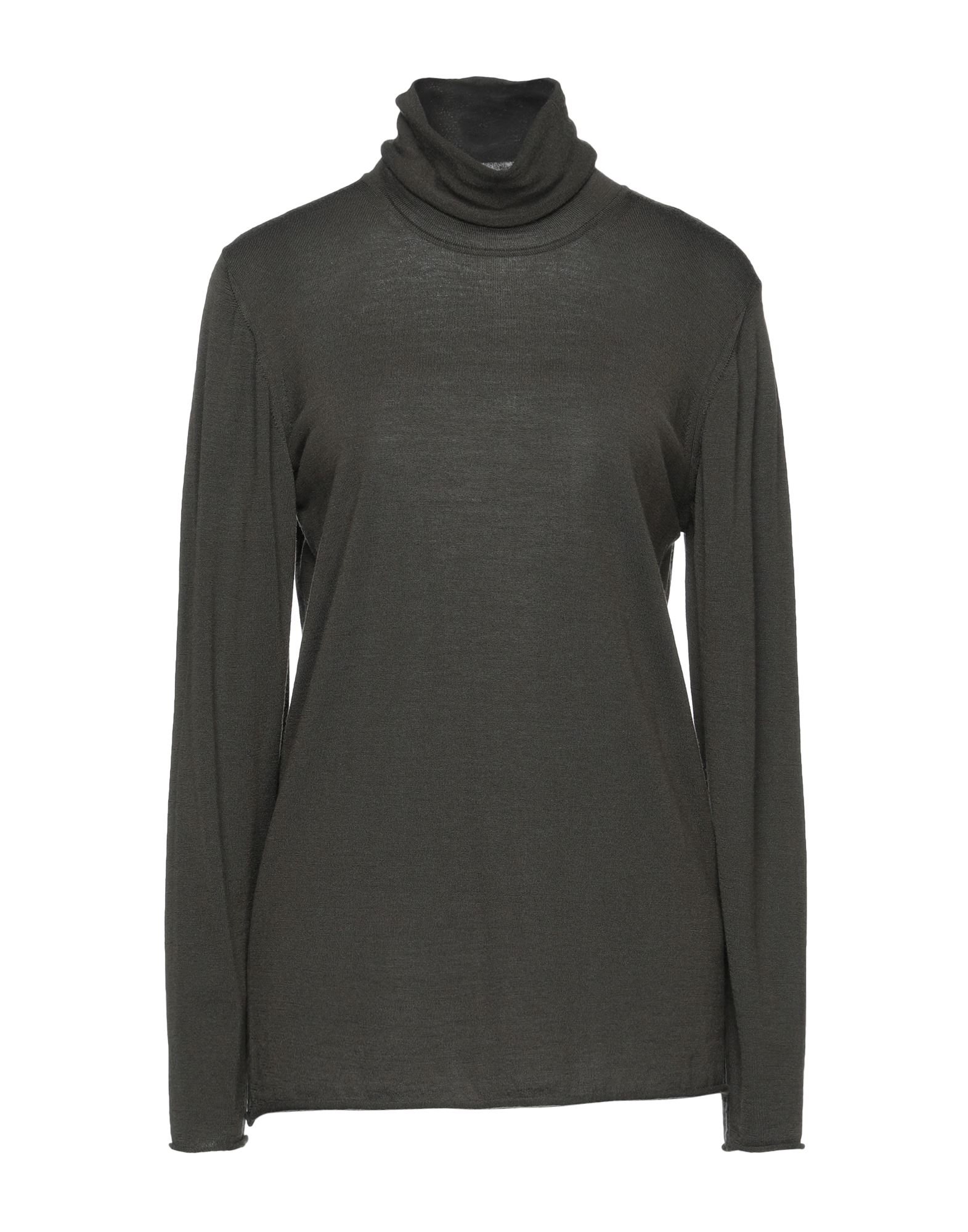 Alpha Studio Turtlenecks In Dark Green