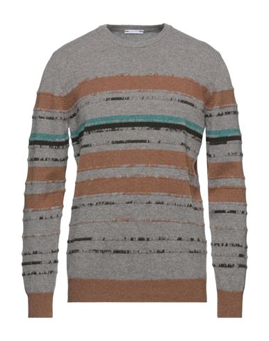 Pullover Herren Grau L Herren