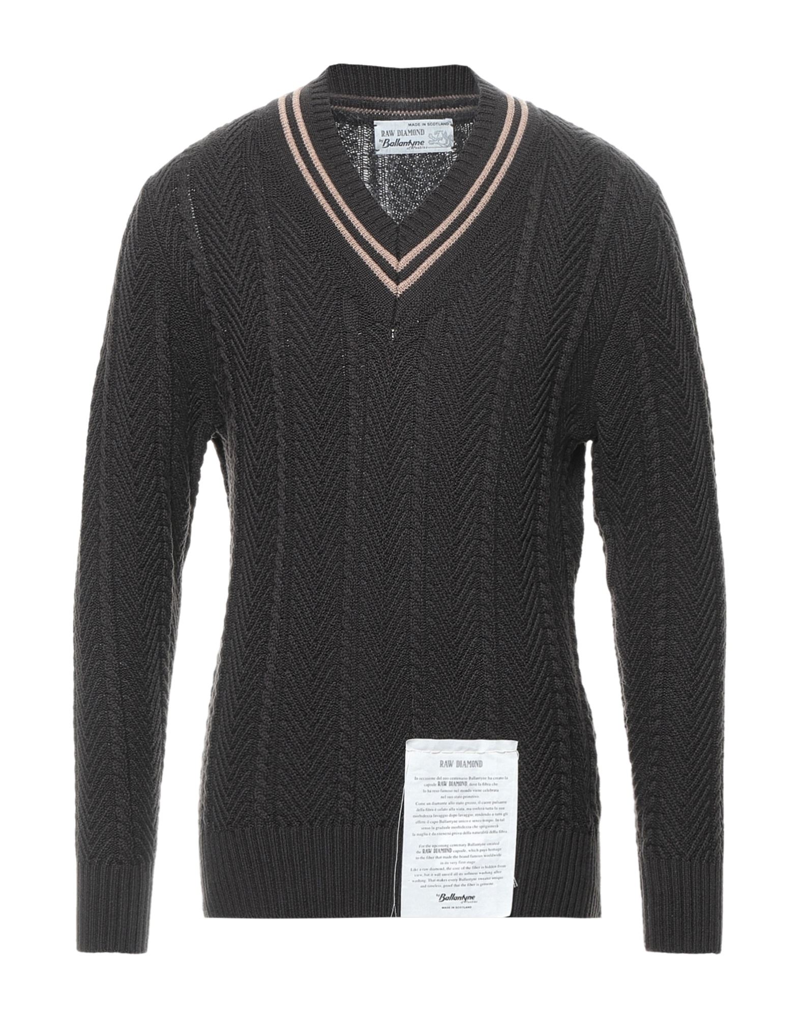 Ballantyne Sweaters In Dark Brown