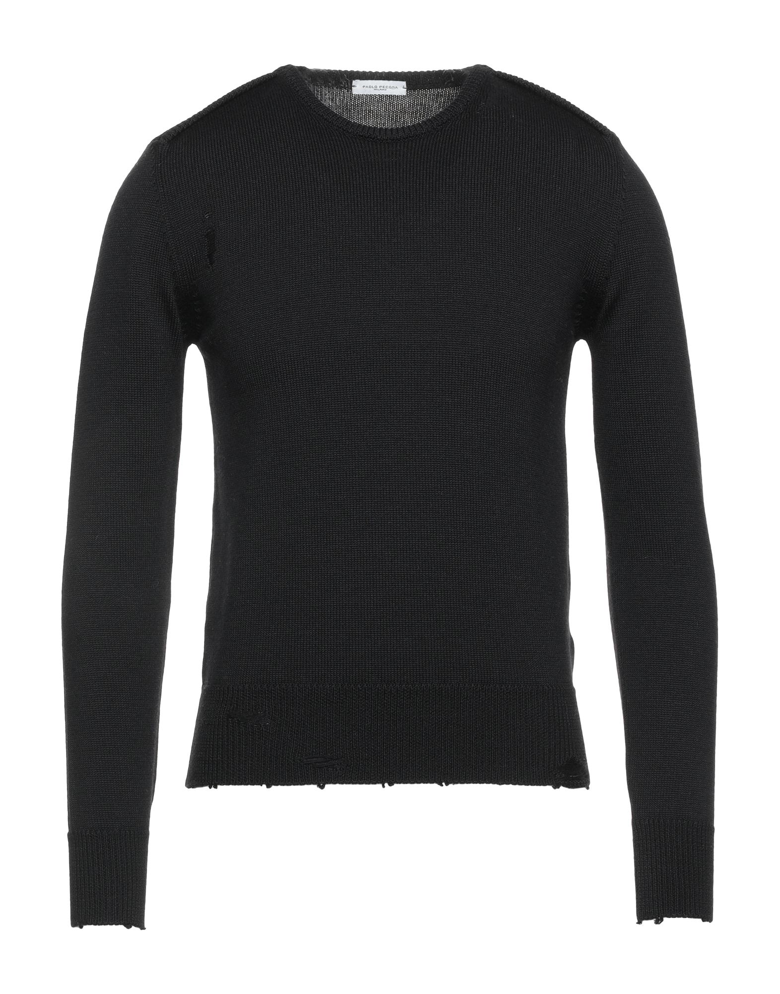 Paolo Pecora Sweaters In Black