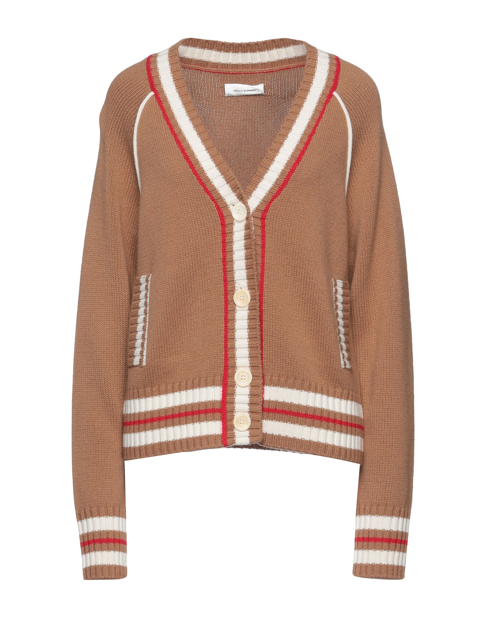 Wales Bonner Cardigans In Camel | ModeSens