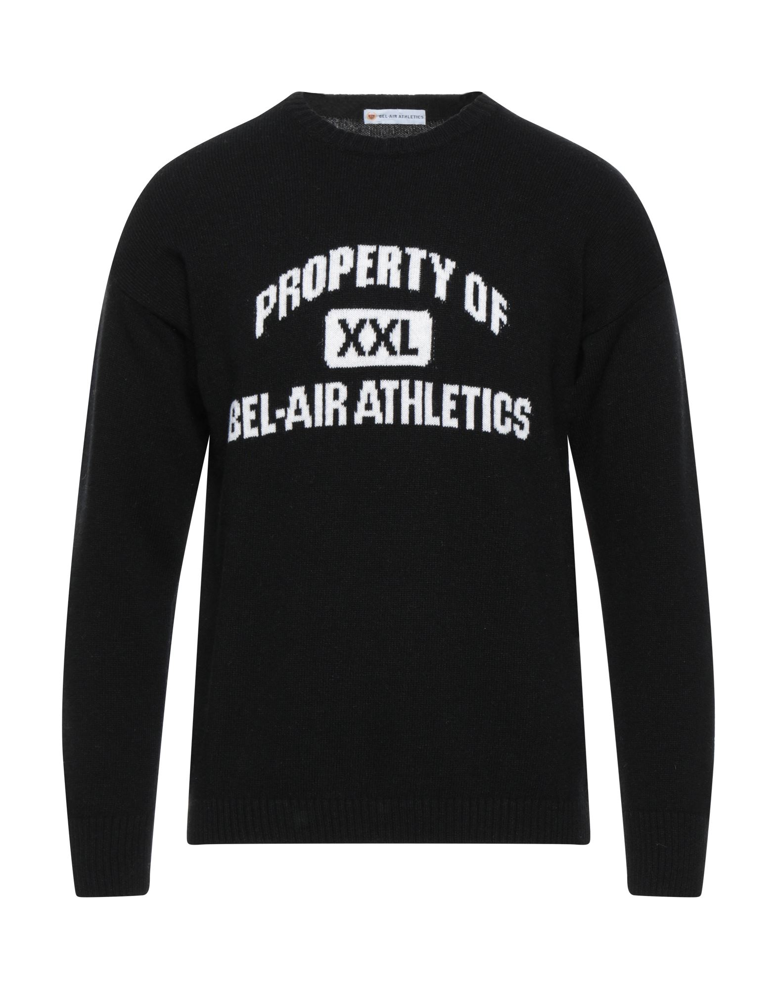 Shop Bel-air Athletics Man Sweater Black Size S Wool, Polyamide