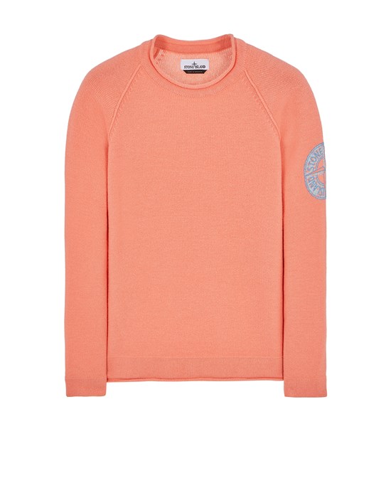  STONE ISLAND 534A4 Sweater Man Peach