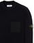 3 of 4 - Sweater Man 523D2 SOFT COTTON WITH MIX FABRIC Detail D STONE ISLAND