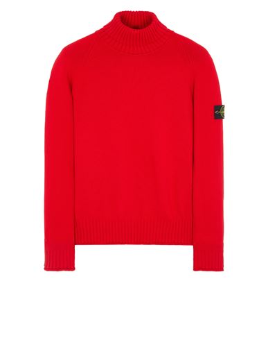 STONE ISLAND 505A2 Tricot Homme Rouge EUR 291