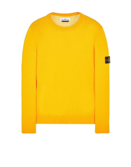  STONE ISLAND 510C4 Sweater Man Yellow