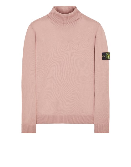  STONE ISLAND 525C4 Sweater Man Pink Quartz
