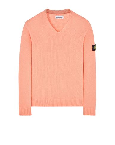 STONE ISLAND 522A3 Sweater Man Peach EUR 335