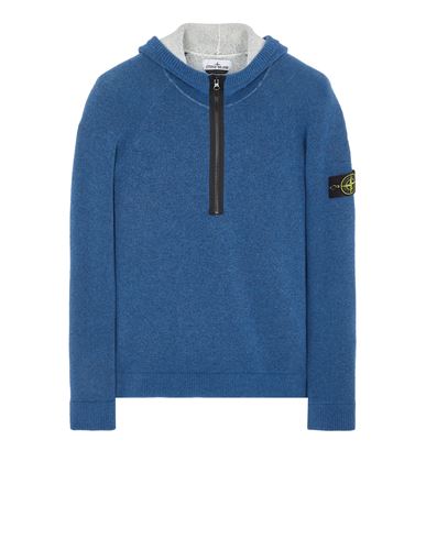 STONE ISLAND 558C1 Sweater Man Pastel Blue GBP 347