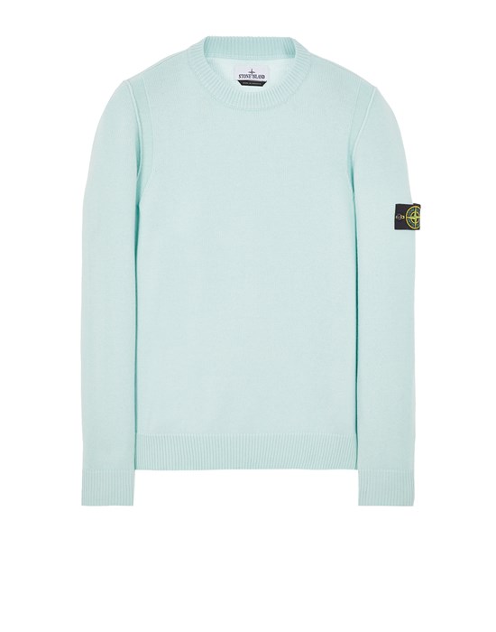 Sold out - STONE ISLAND 508A3 Tricot Homme Aqua