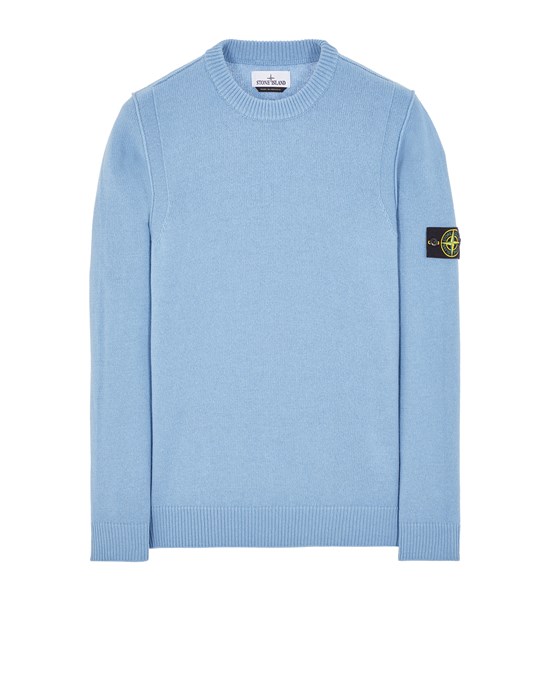  STONE ISLAND 508A3 Sweater Man Pastel Blue