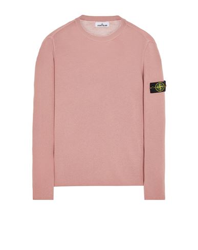 STONE ISLAND 532D3 Sweater Man Pink Quartz USD 455