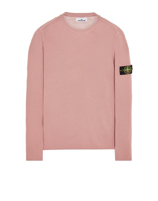  STONE ISLAND 532D3 Sweater Man Pink Quartz