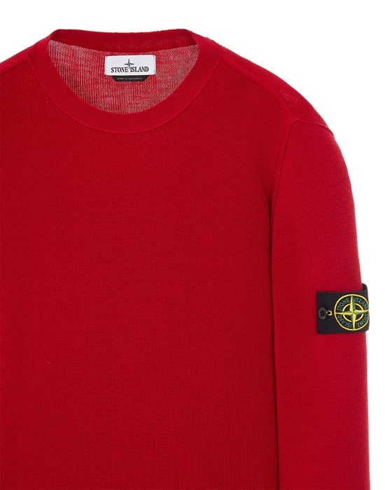 Stone island outlet red sweater