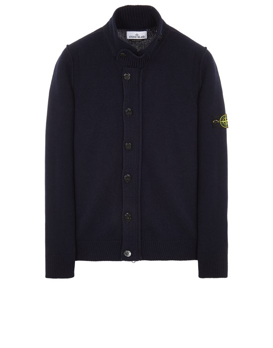 Sold out - STONE ISLAND 547A3 Tricot Homme Bleu