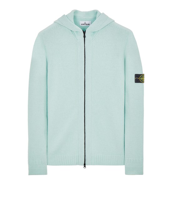 Sold out - Other colours available STONE ISLAND 509A3 Sweater Man Aqua