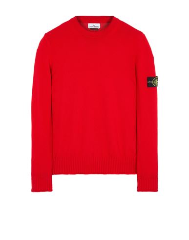 STONE ISLAND 506A2 Tricot Homme Rouge EUR 284