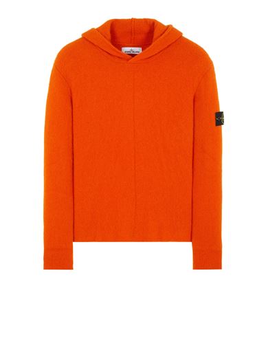 STONE ISLAND 515D5 Sweater Man Orange GBP 580