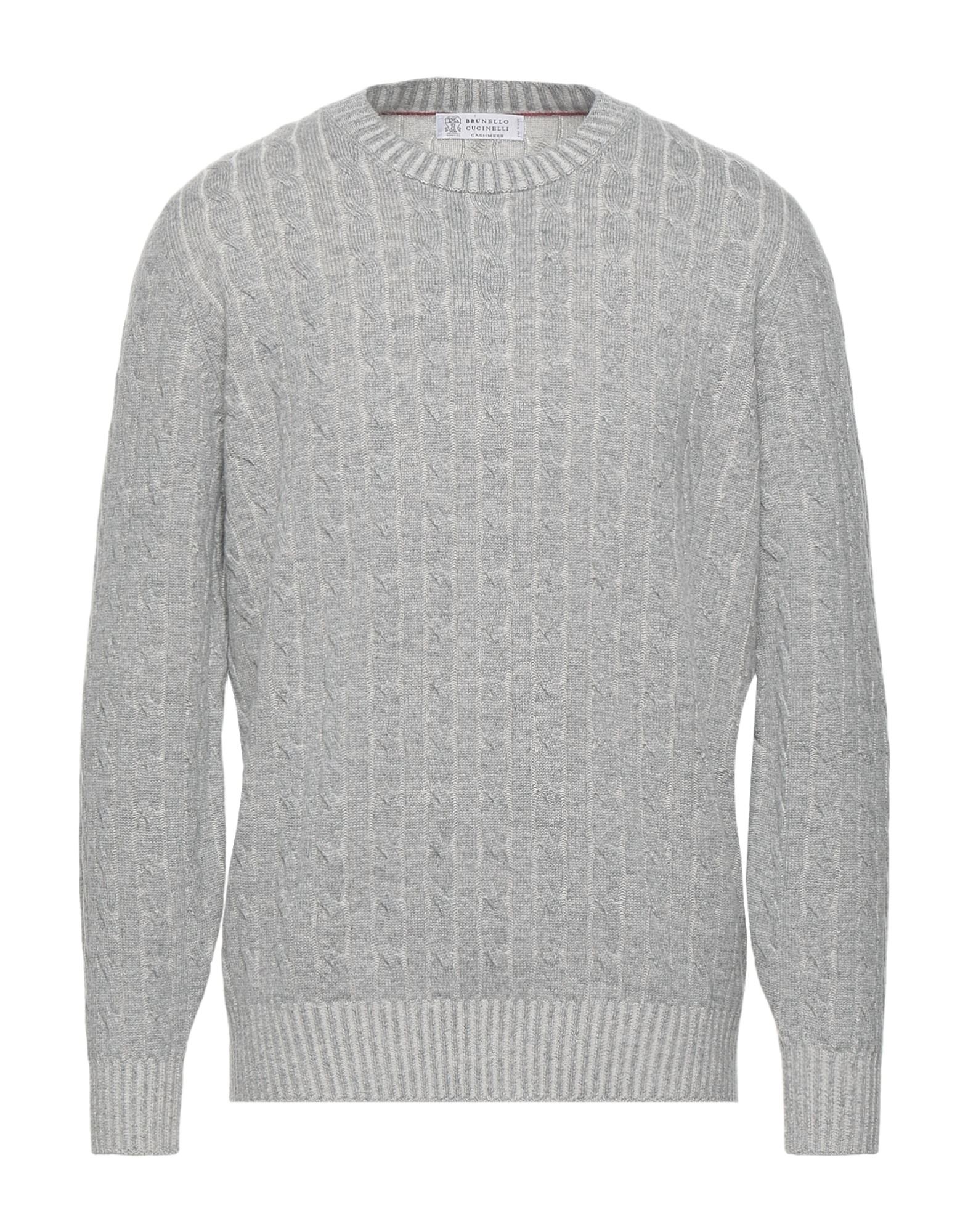 Brunello Cucinelli Sweaters In Grey