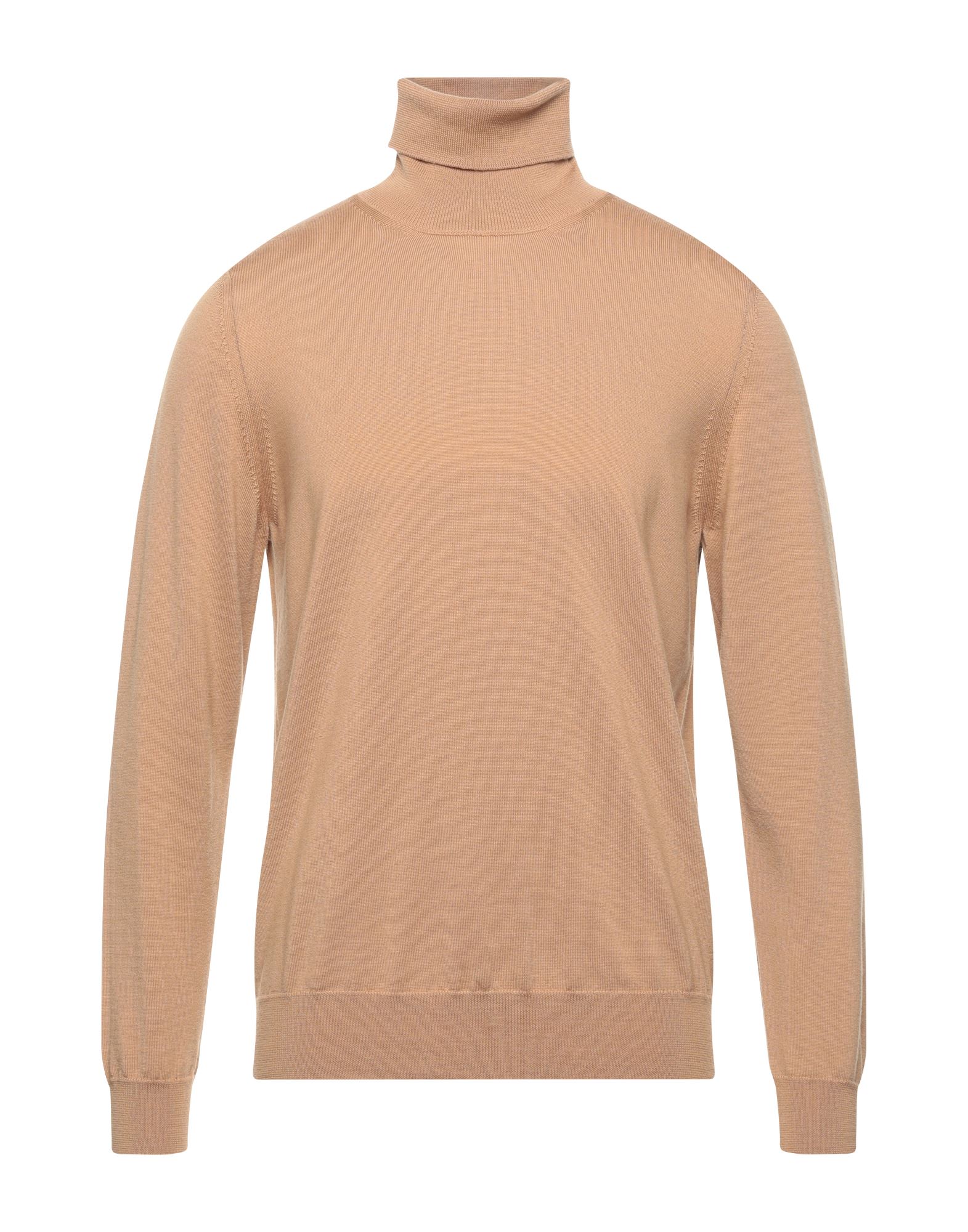 +39 Masq Turtlenecks In Camel