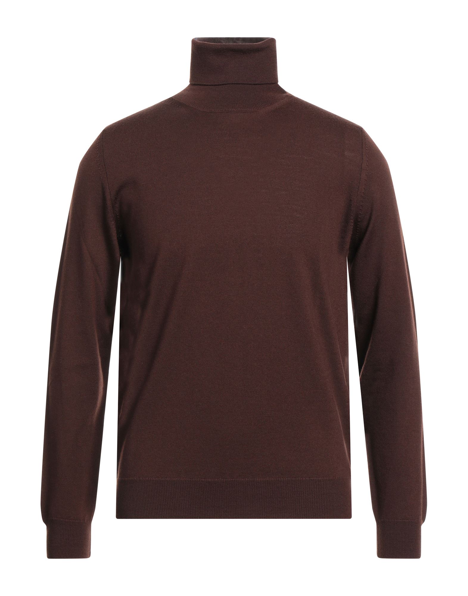 +39 Masq Turtlenecks In Brown